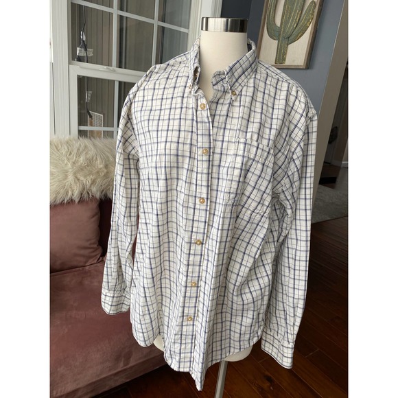Wrangler vintage plaid button down shirt - Picture 1 of 4